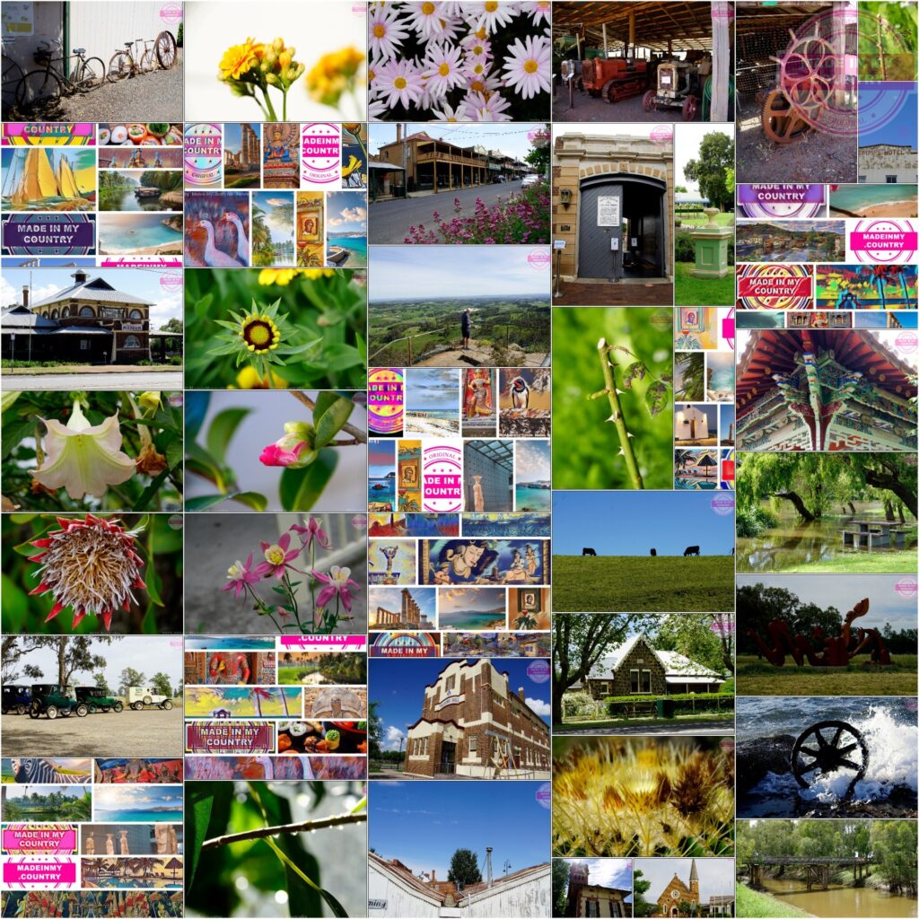 Made in Australia! MadeinMycountry is a global platform that celebrates and supports local history, culture, art and nature conservation efforts.